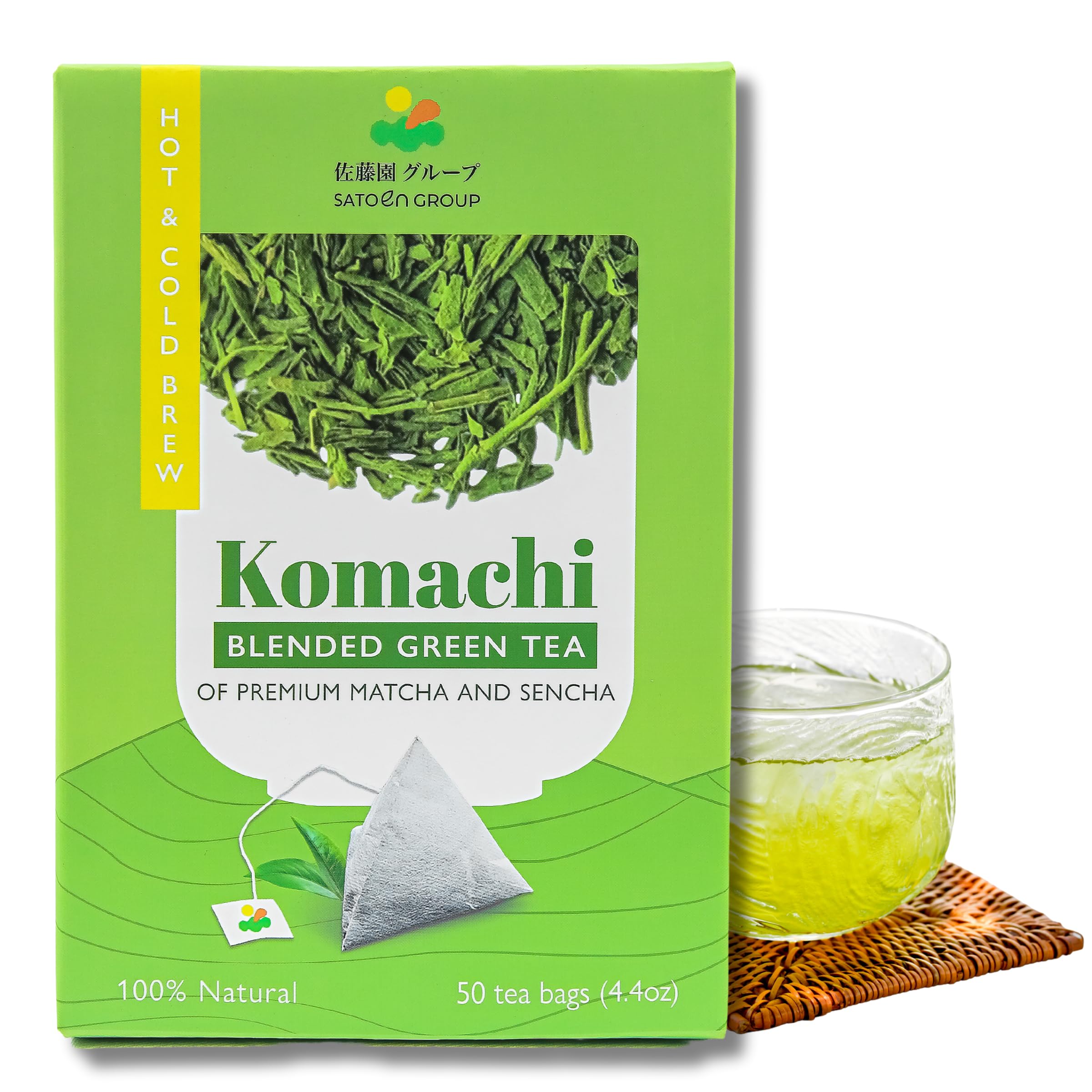 Amazon.com: Satoen Matcha Green Tea Bags - Hot & Cold Brew